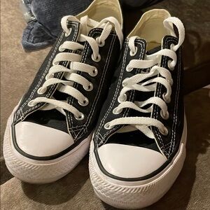 Converse Black Canvas Sneakers- Brand NEW